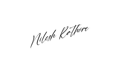 Nilesh Rathore name signature